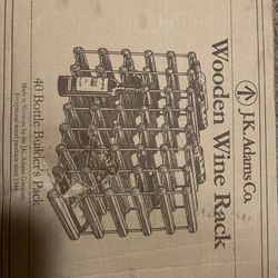 Wooden Wine Rack 