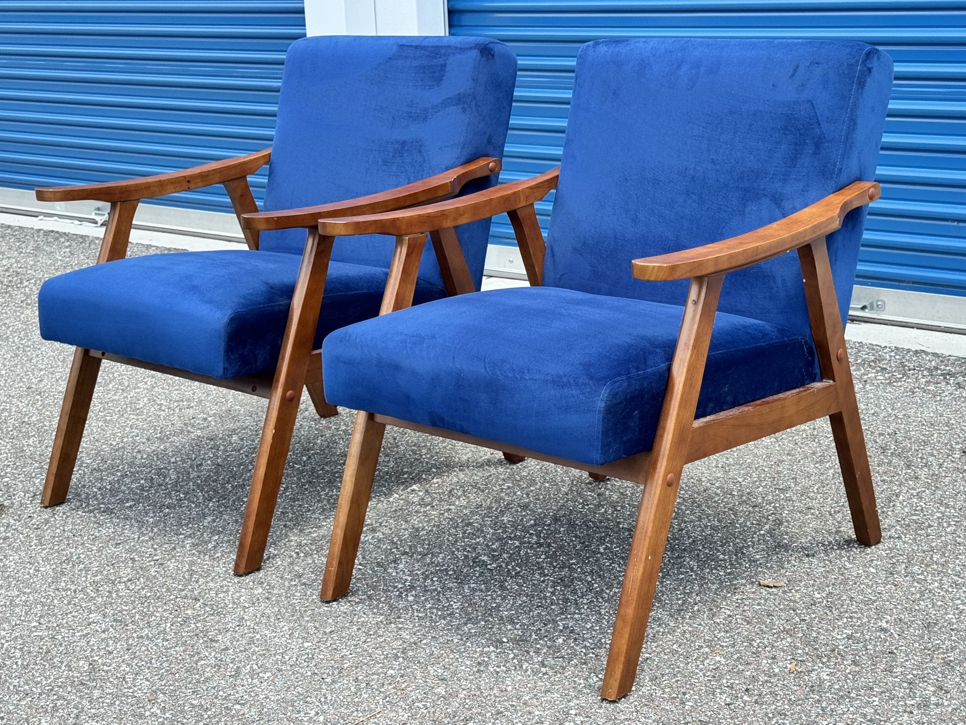 Blue Accent Chairs