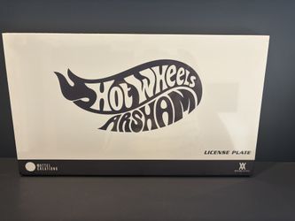 BNIB MINT Hot Wheels x Daniel Arsham License Plate Legends Archive RARE