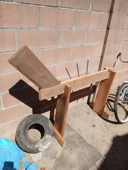 Wooden horse structure