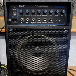 Pyle PWMA230BT Wireless Battery Powered Portable Speaker System Black GOOD SOUND MUSIC 