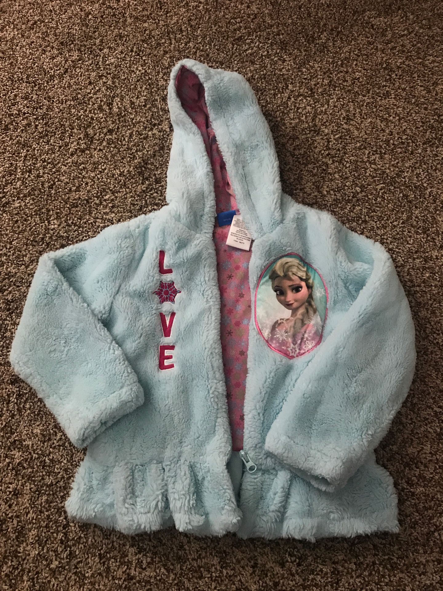 Disney Elsa Jacket Size 5