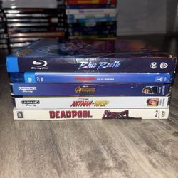 Super Hero Blu Ray - LOT OF 5