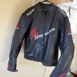 Leather Suzuki Hayabusa Jacket 