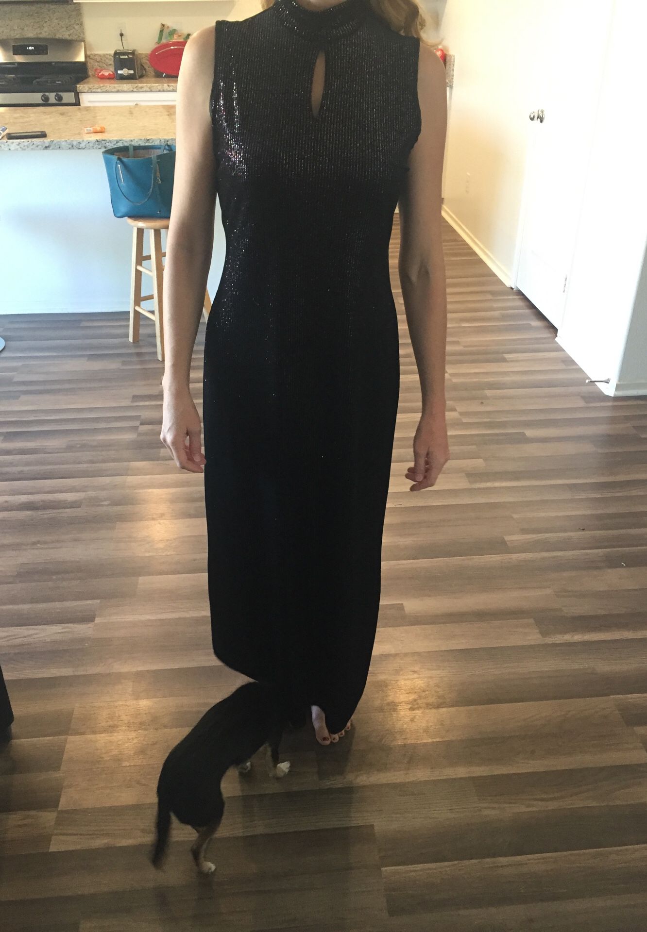 Black dress. Homecoming. Size 6