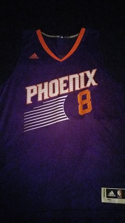 Brandnew custom eddie Johnson suns jersey