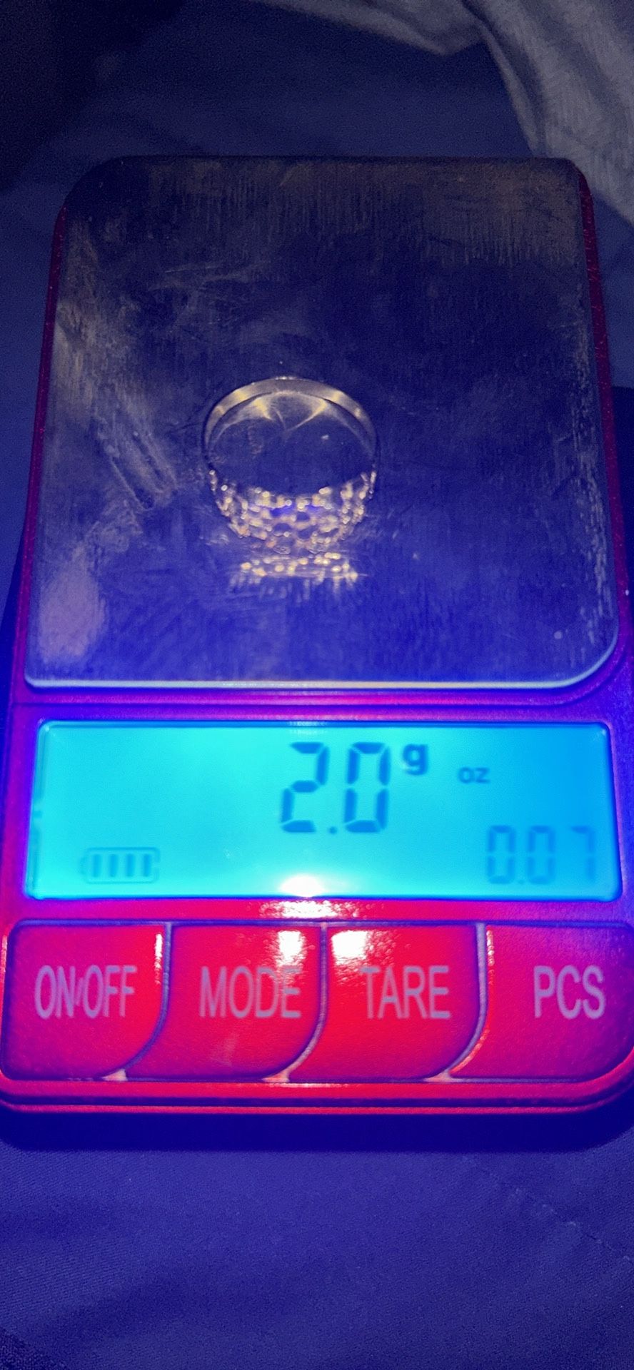 10karat Nugget Ring Size 8