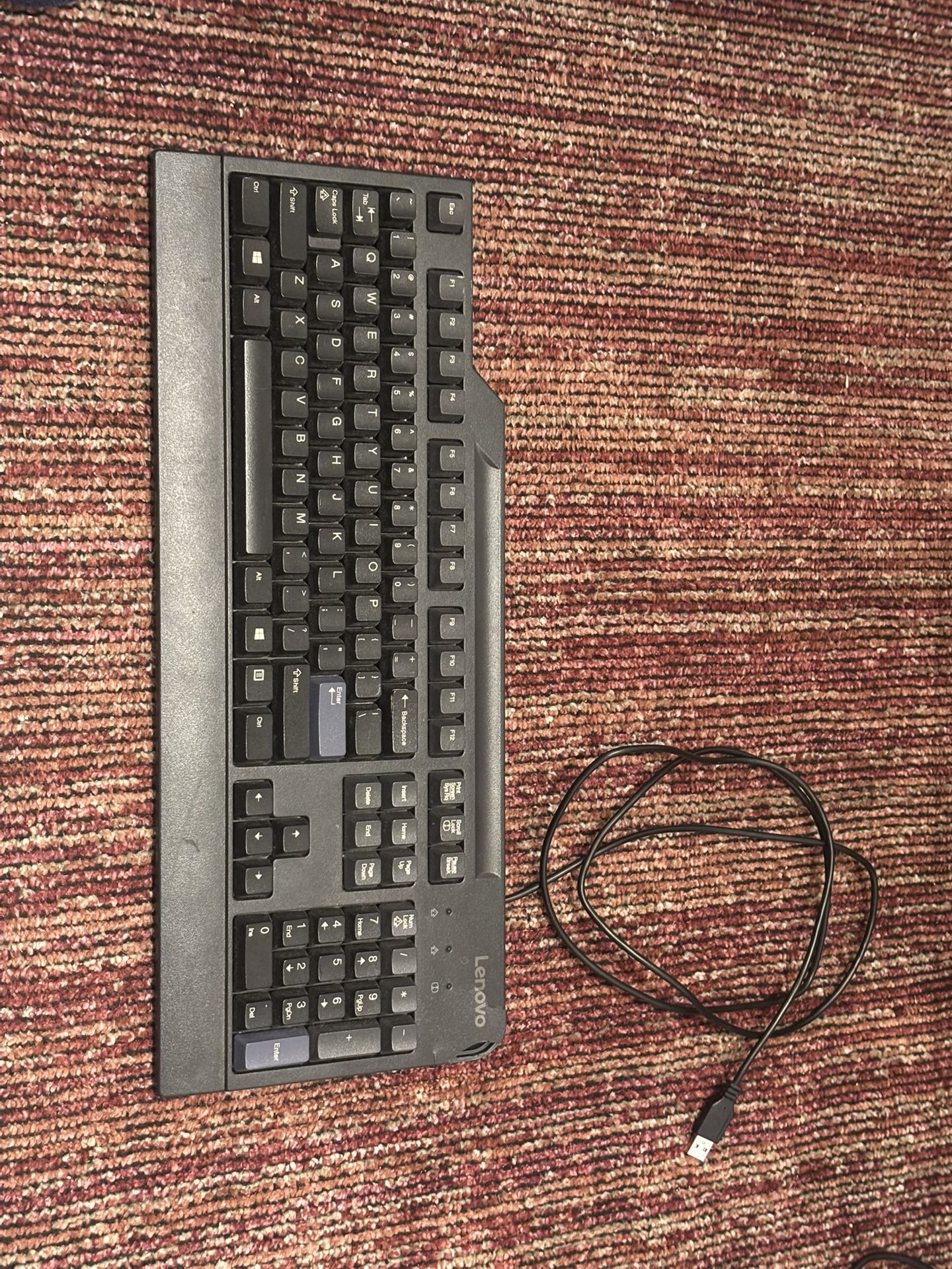 Lenovo Keyboard With Numpad Free