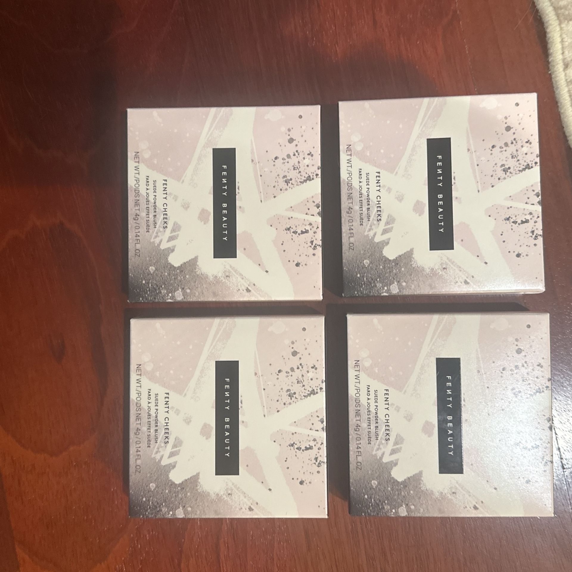 Fenty Cheeks Suede Powder Blush x4