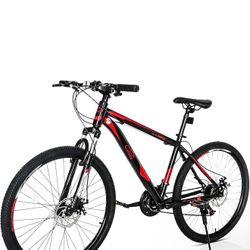 26” Men’s/women's Mountain Bike – Dual Disc Brakes, 21-Speed, Lightweight Frame