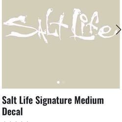Salt Life Vinyl Logo Decal Sticker