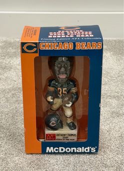 Anthony Thomas 2001 Rookie of the Year Bobblehead – McDonald's Limited Edition, Original Box