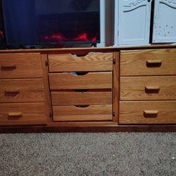 Solid Wood Dresser 
