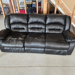 Leather Recliner 