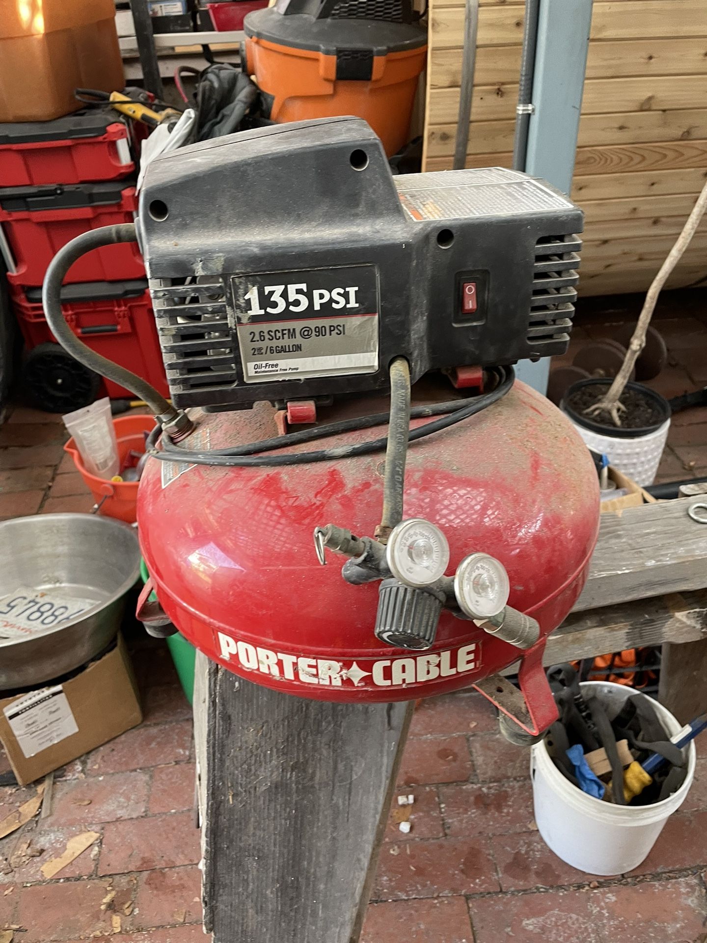 Porter Cable Pancake Compressor