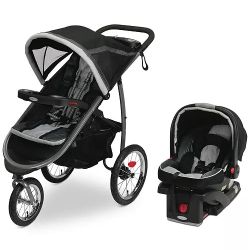 Graco Quick Connect Jogging Stroller And Carseat