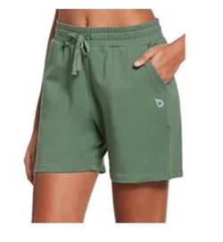Brandnew(Small)Women's 5" Athletic Shorts Cotton Comfy Casual Summer Sweat Workout