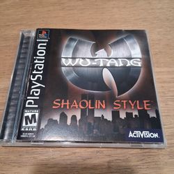 PS1 WU TANG SHAOLIN STYLE GAME
