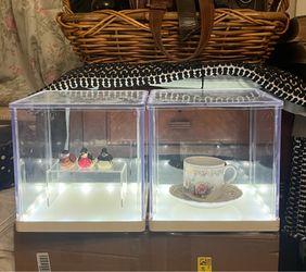 IKEA 9x9x9 LED DISPLAY LIGHT BOX (2 available)