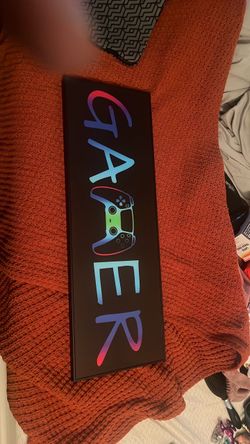 Gamer LED  Box Sign