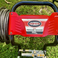 Like New - Simpson - 3000 PSI Power Pressure Washer