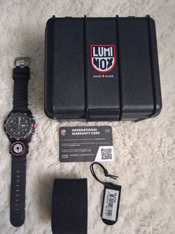 Luminox Bear Grylls Survival Master 3741 Series Swiss Made Black on Black.