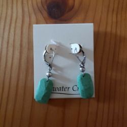 Coldwater Creek Turquoise Earrings