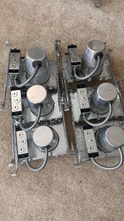 4n recessed lightning housing 18ea, new construction
