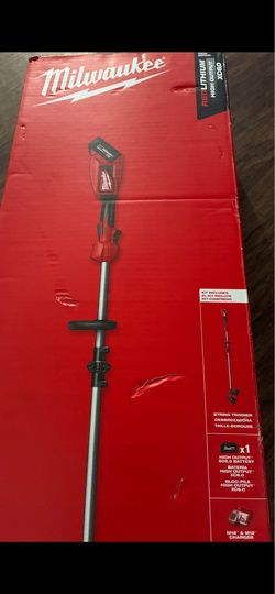 Milwaukee m18 string trimmer kit 6ah high output battery and charger new/nuevo 160$