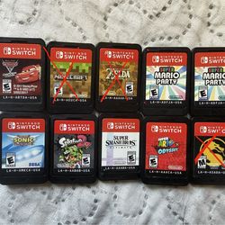 Nintendo Switch Games (prices vary)