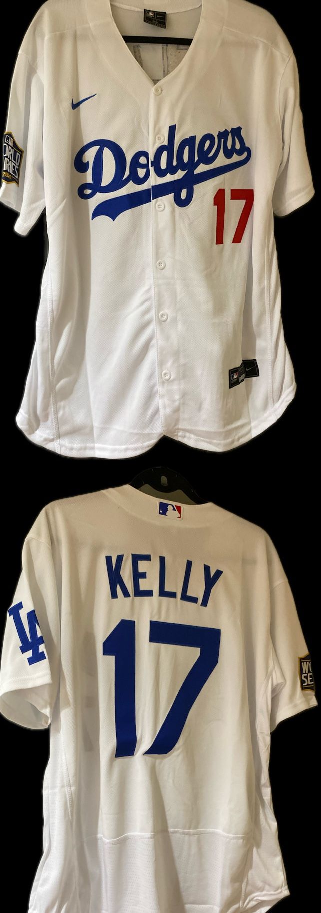 New Dodgers Joe Kelly And Kiké Hernandez Jerseys Small 8x See Prices
