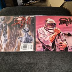2 Death Vinyl Records Human & Leprosy
