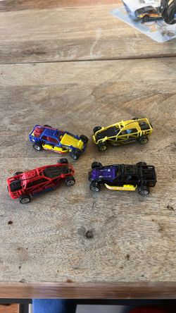 Lot Of 4 Vintage 1998 Matchbox Dune Buggy Buggies Toy Car Set