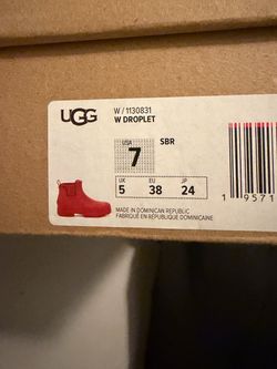 UGG W Droplet Boot Size 7 SBR