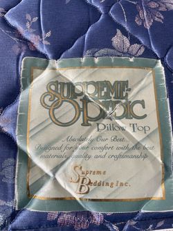 Queen Mattress Supreme O-Pedic Pillow Top