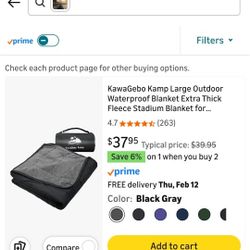 Outdoor Waterproof Blanket