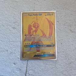 Gold Tapu Koko Gx