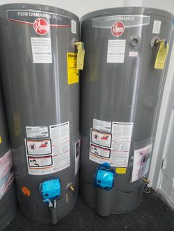 New water heater