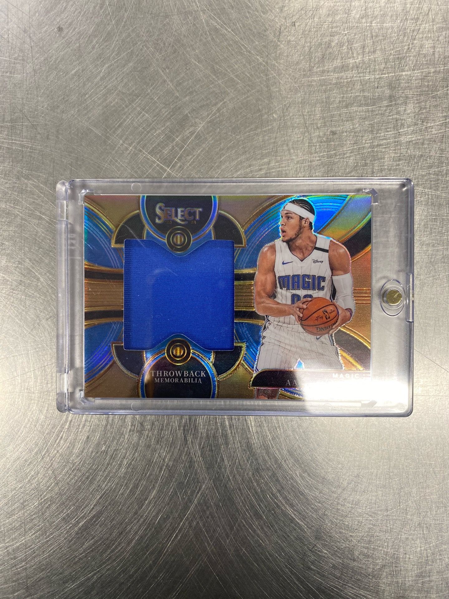 Aaron Gordon 2023-24 Panini Select Throwback Patch /49 #TM-AG