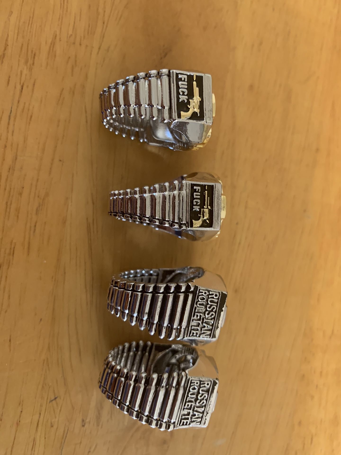 Awesome Russian roulette rings