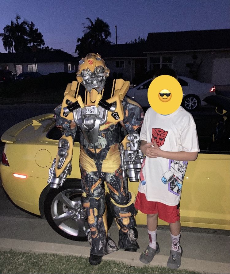 Bumblebee Transformers Costume & Camaro