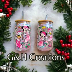 Glass Can Cup 16oz