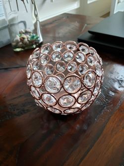 Rose gold Tealight candle holders #15