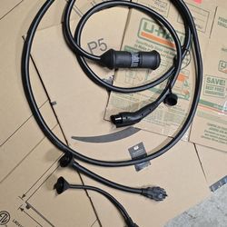 EV  Charging Cable cord 120/240 V two adapters (NEMA 5-15/NEMA 14-50)