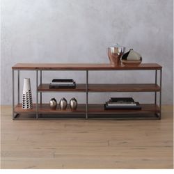 CB2 TV Media Table/ Console TV Stand 