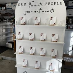 Beautiful Seating Chart Board