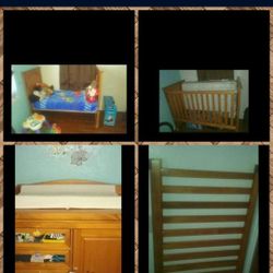 Crib-Bed Set Grow With Me