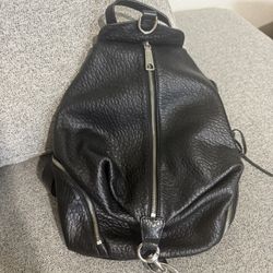 Rebecca Minkoff Black Leather Backpack