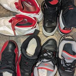 Jordans (SIZE 12) 4 Pairs