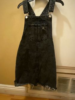 #cute #overalls Black ripped cool styled overalls